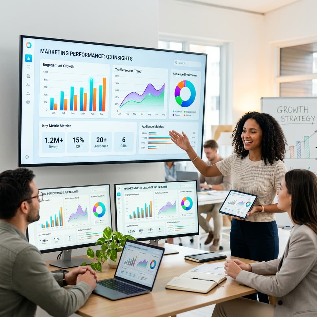 Data visualization techniques for LinkedIn and Twitter